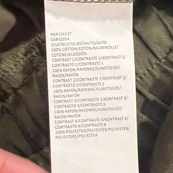 Tiny Anthropologie Tatiana olive green short sleeve faux wrap top size 2X - Picture 6 of 8